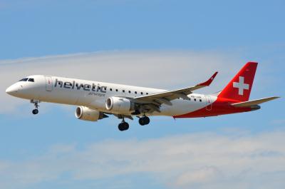 Photo of aircraft HB-JVR operated by Helvetic Airways