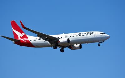 Photo of aircraft VH-VXU operated by Qantas