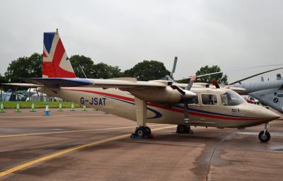 Photo of aircraft G-JSAT operated by MV Capital Ltd