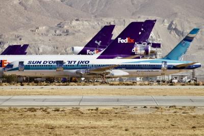 Image of aircraft registration N68084 - A 757-258 operated by Federal Express (FedEx)