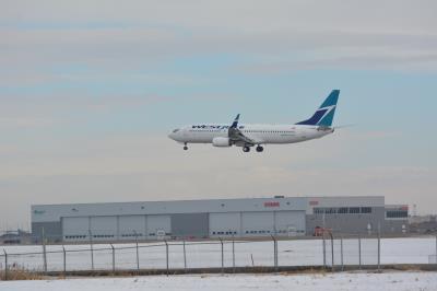 Image of aircraft registration C-GKWJ - A 737-8CT(WL) operated by Westjet