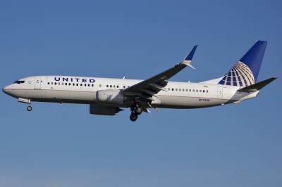 Photo of aircraft N77538 operated by United Airlines