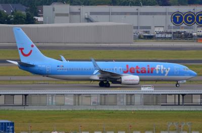 Photo of aircraft OO-JAX operated by JetairFly