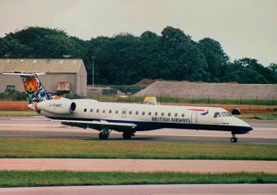 Photo of aircraft G-EMBC operated by British Regional Airlines
