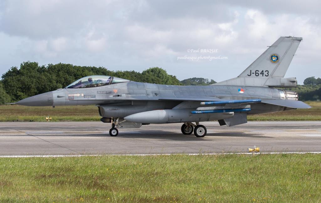 Photo of aircraft J-643 operated by Royal Netherlands Air Force - Koninklijke Luchtmacht