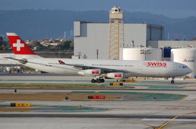 Image of aircraft registration HB-JMG - A A340-313 operated by Swiss