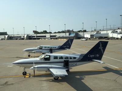 Image of aircraft registration N660CA - A Cessna 402C Utiliner operated by Cape Air