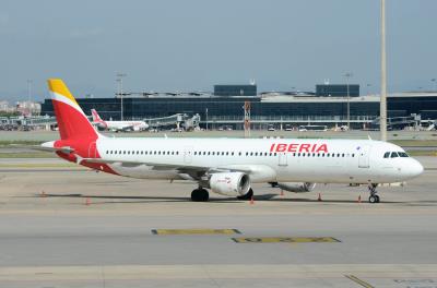Image of aircraft registration EC-JGS - A A321-211 operated by Iberia