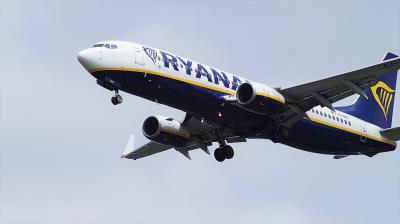 Image of aircraft registration EI-DLF - A 737-8AS(WL) operated by Ryanair