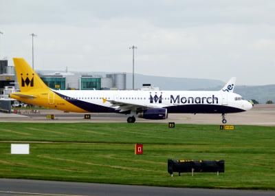 Photo of aircraft G-OZBL operated by Monarch Airlines