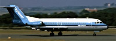 Image of aircraft registration PH-CHD - A Fokker F-28-4000 operated by NLM Cityhopper
