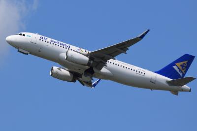 Image of aircraft registration P4-KBE - A A320-232(WL) operated by Air Astana