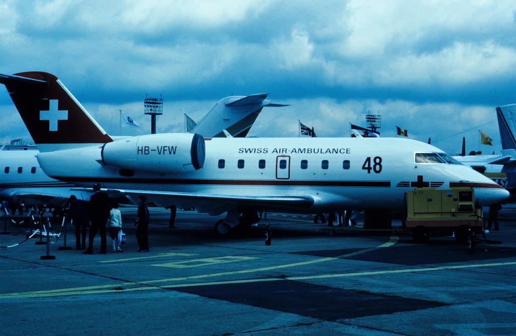 Photo of aircraft HB-VFW operated by Swiss Air Ambulance - REGA