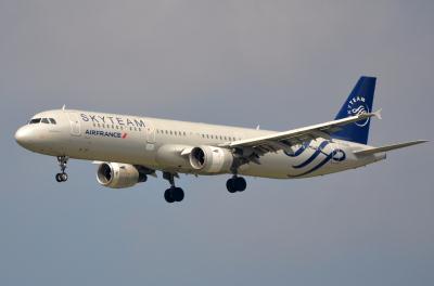 Image of aircraft registration F-GTAE - A A321-211 operated by Air France