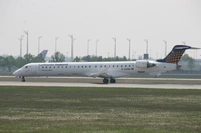 Image of aircraft registration D-ACNK - A CRJ-900LR operated by Lufthansa Cityline