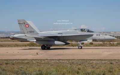 Photo of aircraft J-5013 operated by Swiss Air Force
