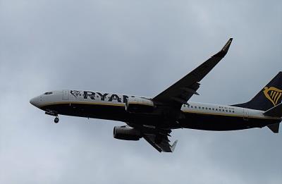 Image of aircraft registration EI-GJM - A 737-800(WL) operated by Ryanair