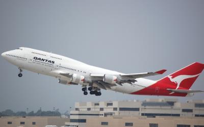 Photo of aircraft VH-OEB operated by Qantas