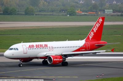 Photo of aircraft D-ABGH operated by Air Berlin