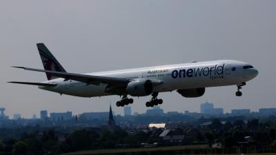 Image of aircraft registration A7-BAA - A 777-3DZ(ER) operated by Qatar Airways