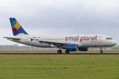 Photo of aircraft LY-SPF operated by Small Planet Airlines