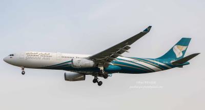 Image of aircraft registration A4O-DB - A A330-343 operated by Oman Air