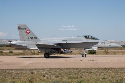Photo of aircraft J-5006 operated by Swiss Air Force