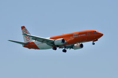Image of aircraft registration OE-IAE - A 737-4Q8 operated by ASL Airlines Belgium
