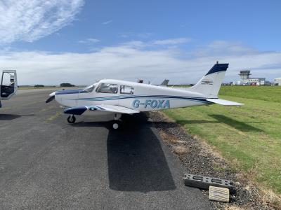 Photo of aircraft G-FOXA operated by The Leicestershire Aero Club Ltd