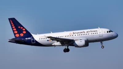 Image of aircraft registration OO-SSX - A A319-111 operated by Brussels Airlines