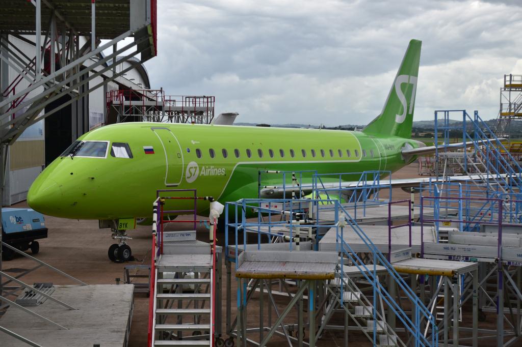 Photo of aircraft VQ-BYK operated by S7 Airlines
