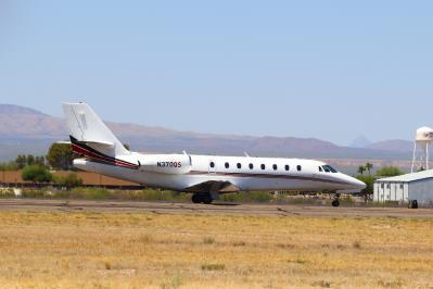 Photo of aircraft N370QS operated by NetJets