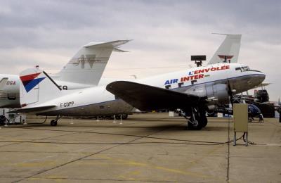 Image of aircraft registration F-GDPP - A C-47-A operated by Transvalair