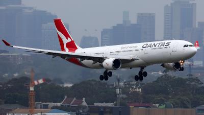 Image of aircraft registration VH-QPI - A A330-303 operated by Qantas