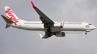 Image of aircraft registration VH-YVD - A 737-8FE(WL) operated by Virgin Australia