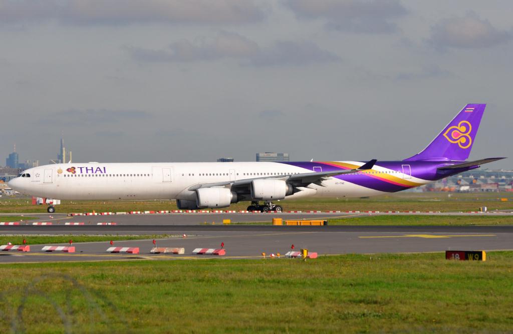 Photo of aircraft HS-TNE operated by Thai Airways International