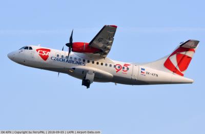 Photo of aircraft OK-KFN operated by CSA Czech Airlines