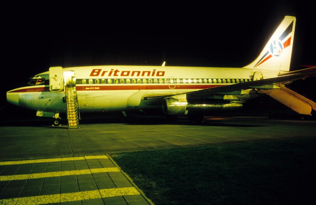 Photo of aircraft G-BJCT operated by Britannia Airways