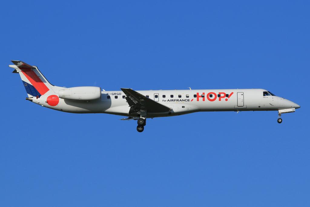 Photo of aircraft F-GRGD operated by Air France Hop