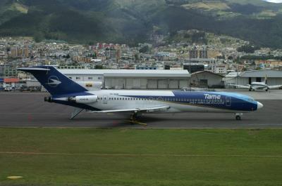 Image of aircraft registration HC-BZS - A 727-230 operated by TAME Ecuador