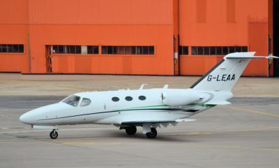 Image of aircraft registration G-LEAA - A Cessna 510 Citation Mustang operated by London Executive Aviation
