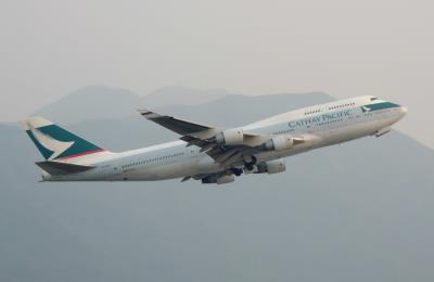 Photo of aircraft B-HKE operated by Cathay Pacific Airways