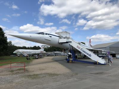Image of aircraft registration G-BBDG - A Concorde-100 operated by Brooklands Museum