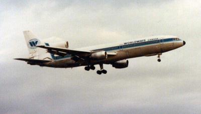 Image of aircraft registration C-GIFE - A L-1011 Tristar-1 operated by Worldways Canada