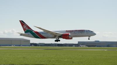 Image of aircraft registration 5Y-KZF - A 787-8 Dreamliner operated by Kenya Airways