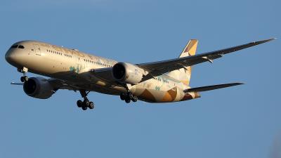 Image of aircraft registration A6-BLI - A 787-9 Dreamliner operated by Etihad Airways