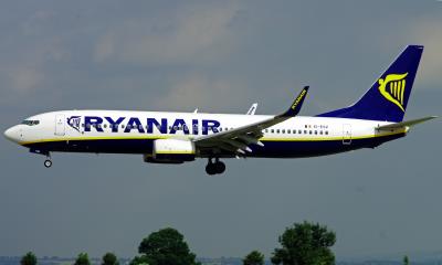 Image of aircraft registration EI-ESV - A 737-8AS(WL) operated by Ryanair