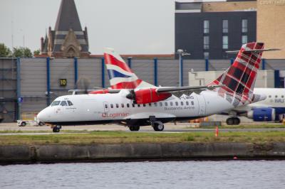 Image of aircraft registration G-LMRD - A ATR 42-500 operated by Loganair