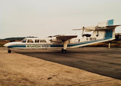Photo of aircraft G-BEVV operated by Cormack (Aircraft Services) Ltd