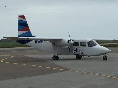 Photo of aircraft G-BUBP operated by Isles of Scilly Skybus